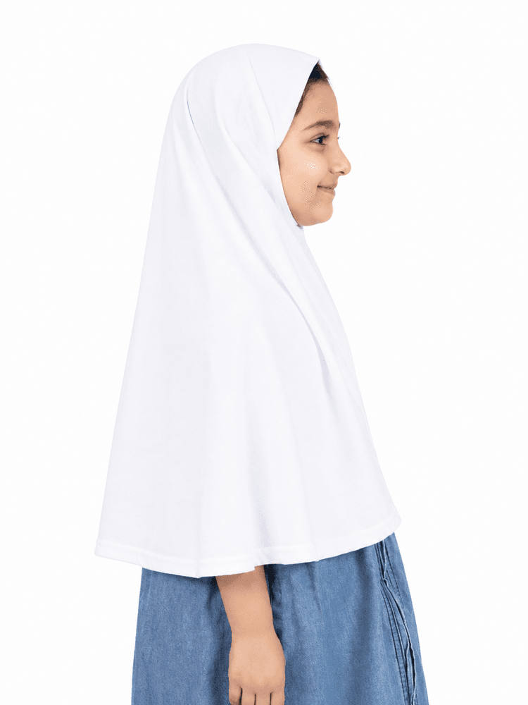 Premium Girls Ihram & Prayer Scarf — alternate view